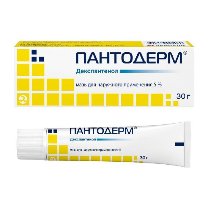 Пантодерм 5% 30г мазь для наружного применения