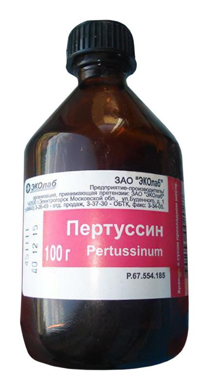 Пертуссин 100мл сироп