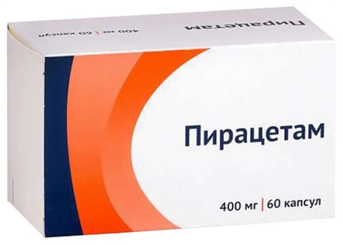 Пирацетам 400мг 60 шт капсулы