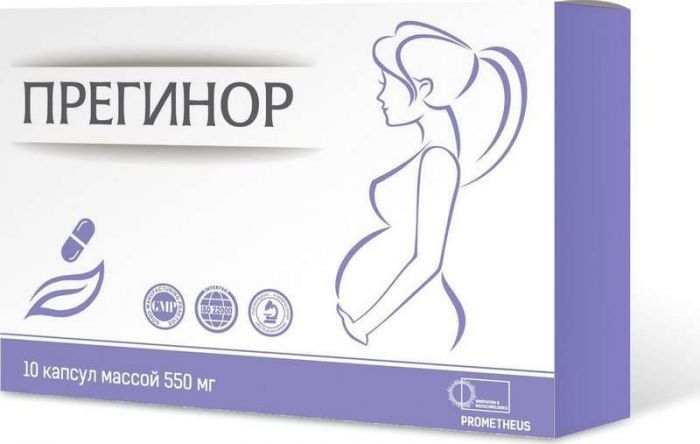 Прегинор капсулы 10 шт