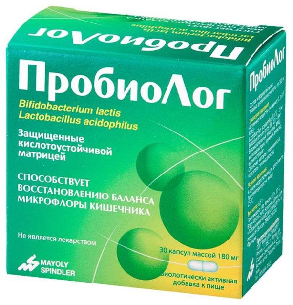 Пробиолог капсулы 180мг 30 шт