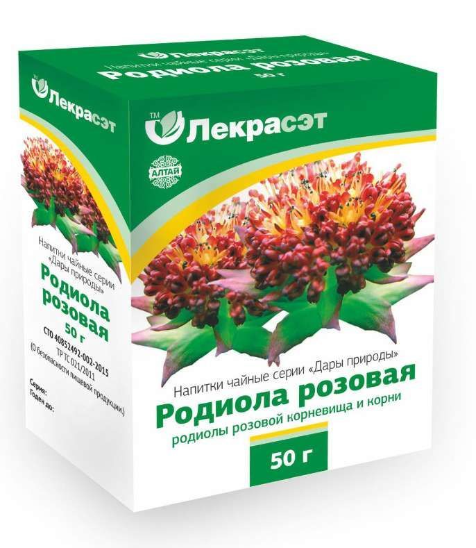 Родиола розовая корень чайный напиток 50г