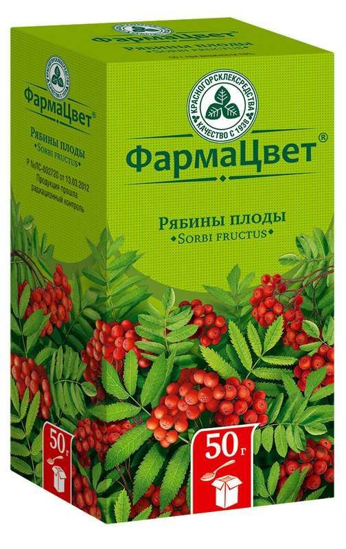 Рябина плоды 50г