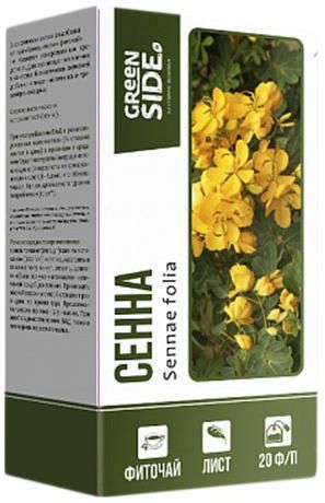Сенна листья фиточай 1,5г 20 шт фильтр-пакет