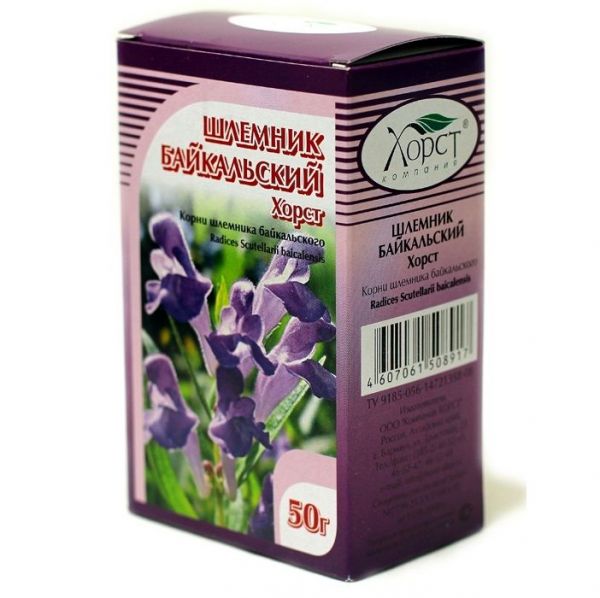 Шлемник байкальский корень 50г