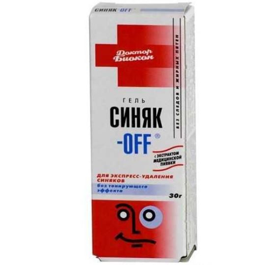 Синяк-off гель для кожи 30г