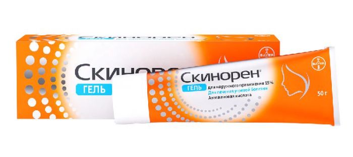 Скинорен 15% 50г гель