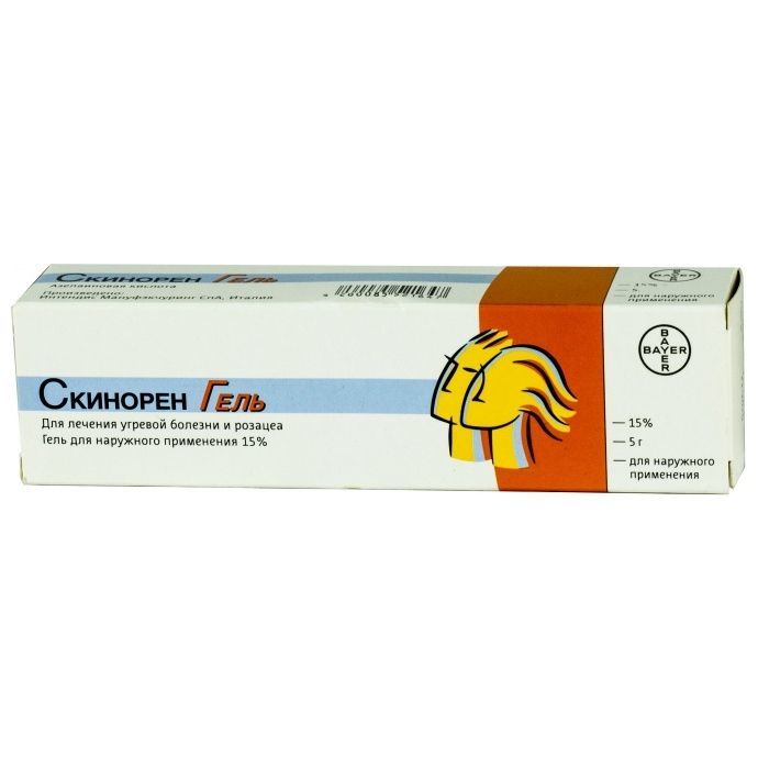 Скинорен 15% 5г гель