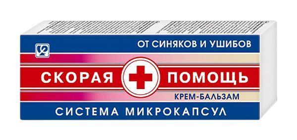 Скорая помощь крем-бальзам от синяков/ушибов 100мл