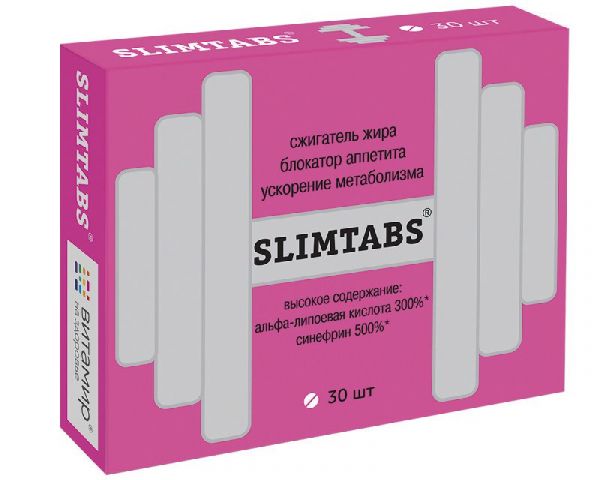 Слимтабс синефрин и альфа-липоевая кислота витамир таблетки 30 шт