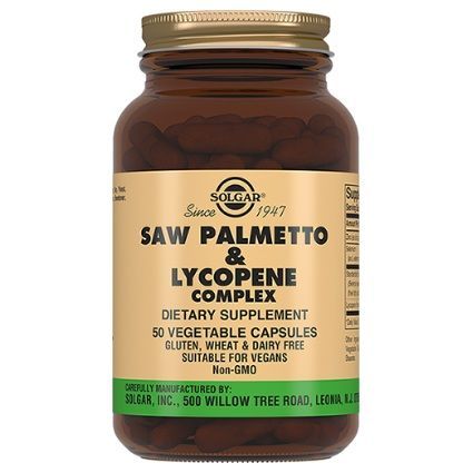 Солгар комплекс со пальметто и ликопин капсулы 50 шт
