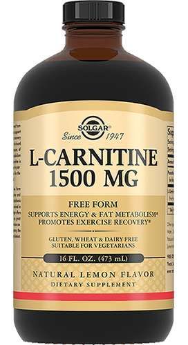 Солгар л-карнитин жидкость 1500мг 473мл