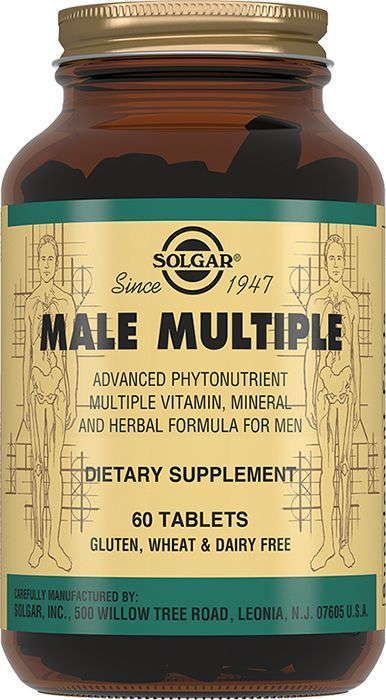 Солгар мультивитаминный и минеральный комплекс для мужчин таблетки 60 шт
