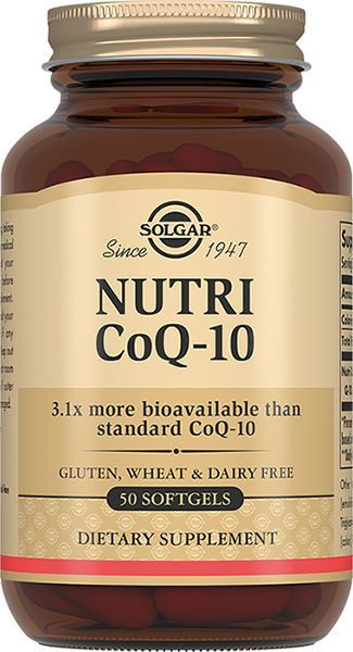 Солгар нутрикоэнзим q-10 капсулы 50 шт