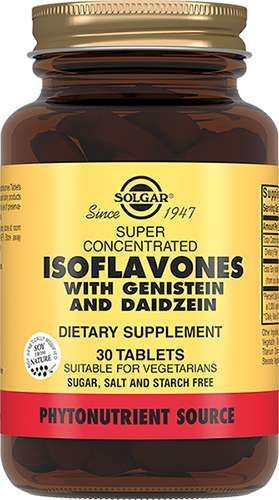 Солгар суперконцентрат изофлавонов таблетки 30 шт