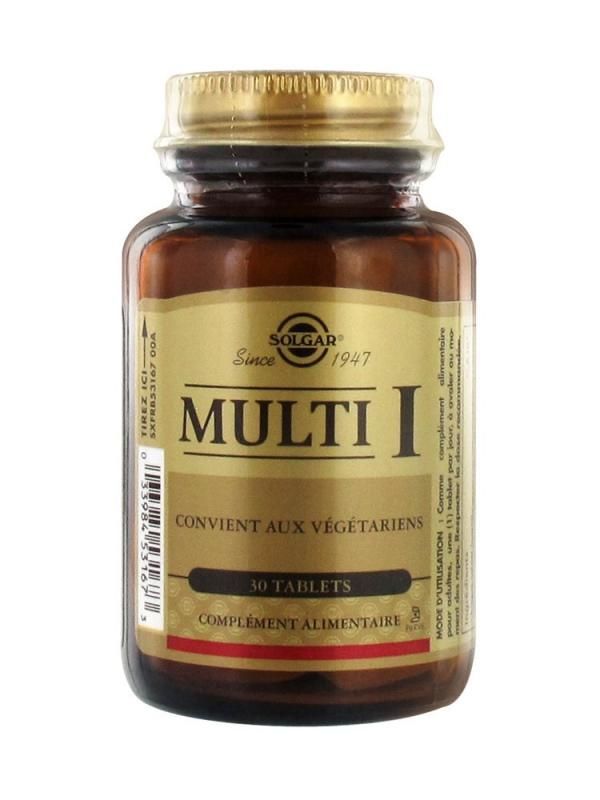 Солгар таблетки мульти-1 30 шт