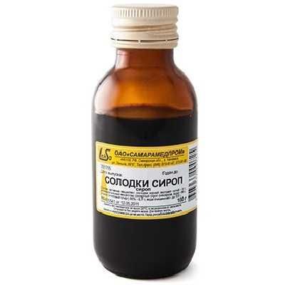 Солодка 100мл сироп