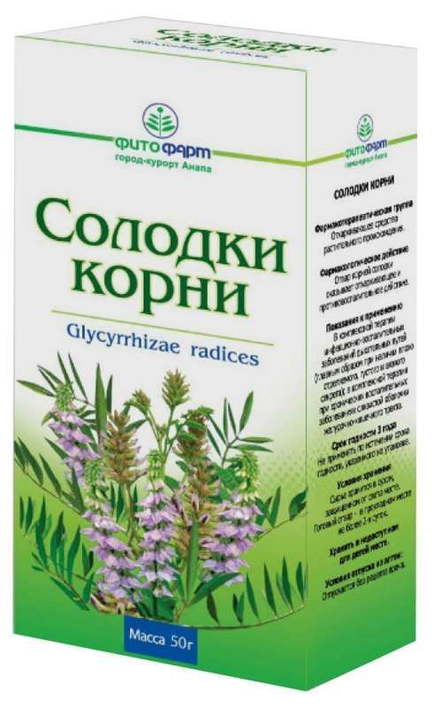 Солодка корень 50г
