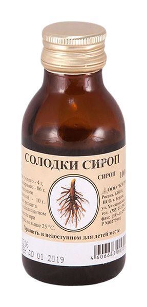 Солодки сироп 100г