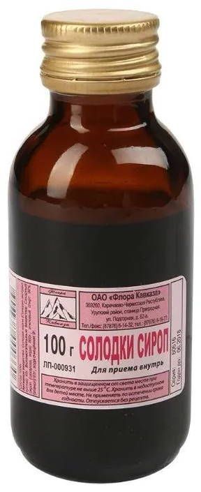 Солодки сироп 100г