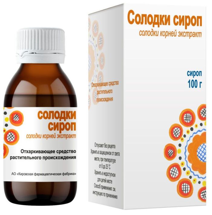 Солодки сироп 100г