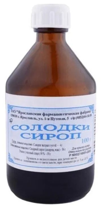 Солодки сироп 100г