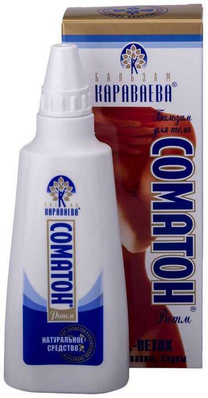 Соматон-ритм бальзам караваева 140мл