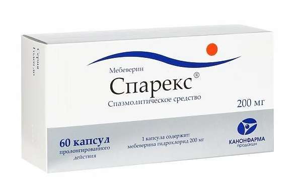 Спарекс 200мг 60 шт капсулы с пролонгированным высвобождением