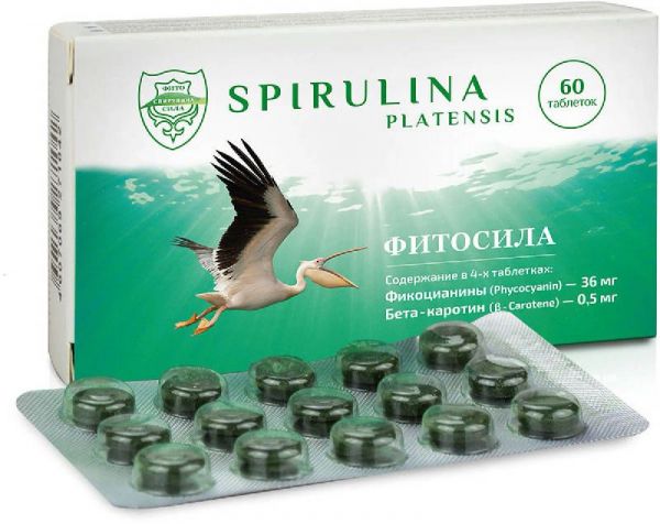 Спирулина-фитосила таблетки 60 шт