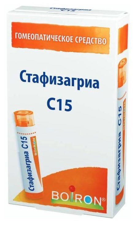 Стафизагриа c15 4г гранулы гомеопатические