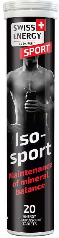 Свисс энерджи исо-спорт таблетки шипучие 20 шт