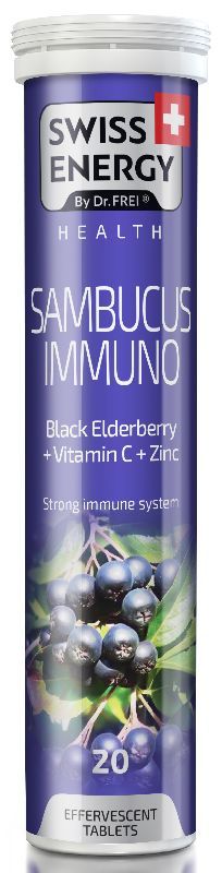 Свисс энерджи самбукус иммуно таблетки шипучие 20 шт