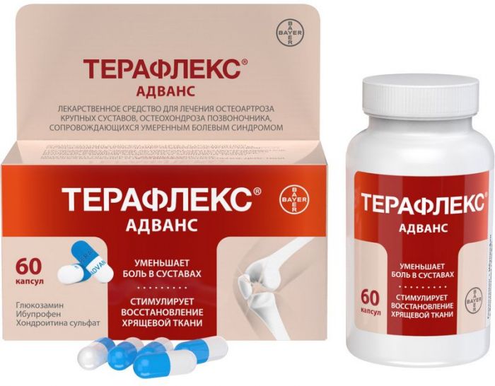 Терафлекс адванс 60 шт капсулы