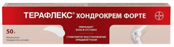 Терафлекс хондрокрем форте 1%+5% 50г крем для наружного применения
