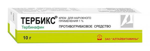 Тербикс 1% 10г крем для наружного применения