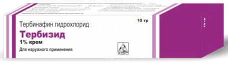 Тербизед 1% 10г крем для наружного применения