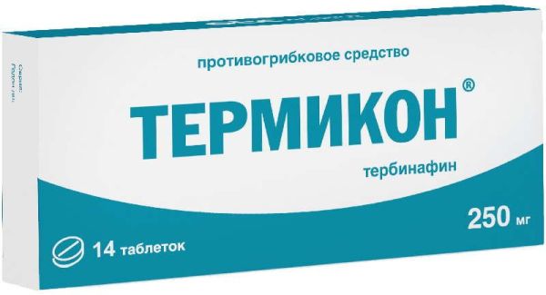 Термикон 250мг 14 шт таблетки