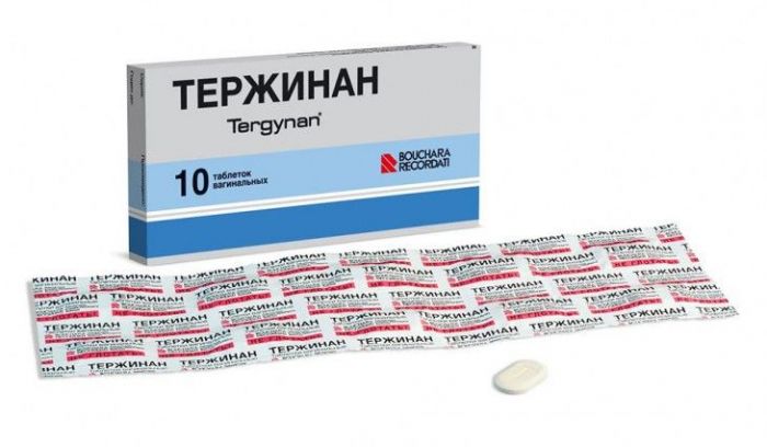 Тержинан 10 шт таблетки вагинальные