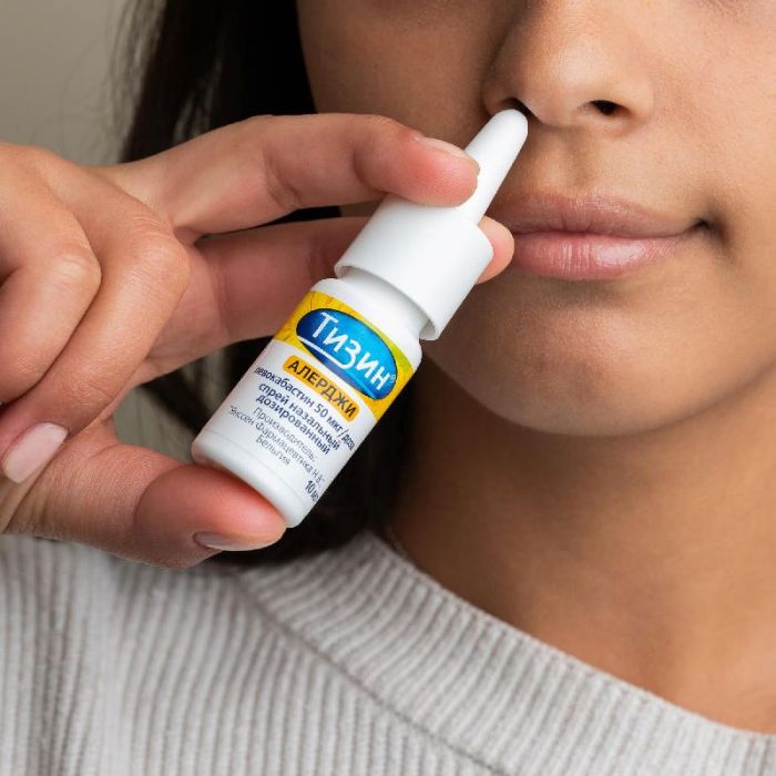 Тизин алерджи 50мкг/доза 10мл спрей назальный дозированный