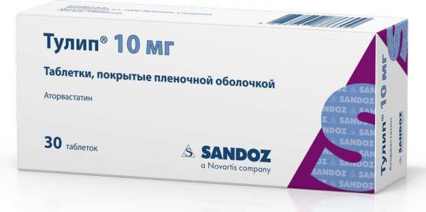 Тулип 10мг 30 шт таблетки покрытые пленочной оболочкой