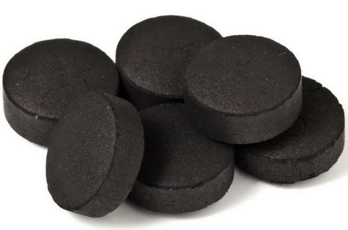 Уголь активированный 250мг 10 шт таблетки