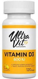 Ультравит сапплементс витамин д3 капсулы 120 шт
