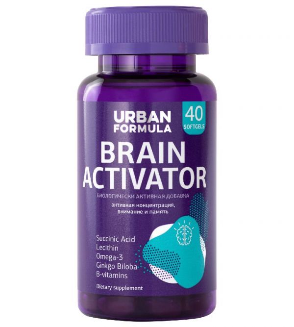 Урбан формула фокусбрейнер капсулы 40 шт