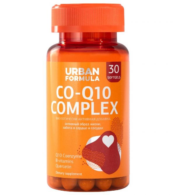 Урбан формула контрол тайм q10 100% капсулы 30 шт