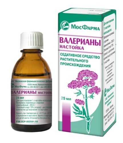 Валериана 25мл настойка