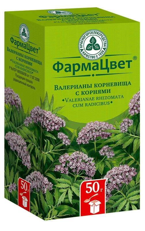 Валериана корневище с корнями 50г