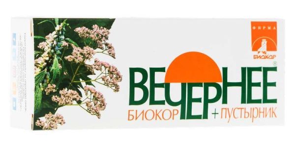 Вечернее плюс драже пустырник 60 шт