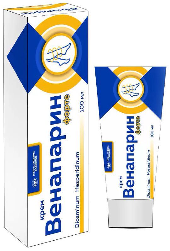 Венапарин-форте крем для ног 100мл