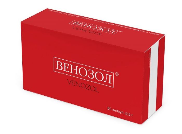 Венозол 0,5 г 60 шт капсулы