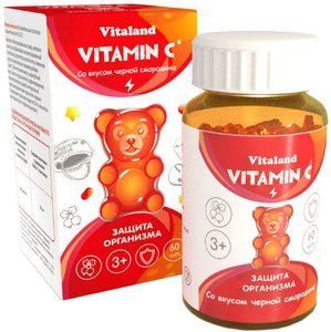 Виталэнд витамин с пастилки жевательные 60 шт